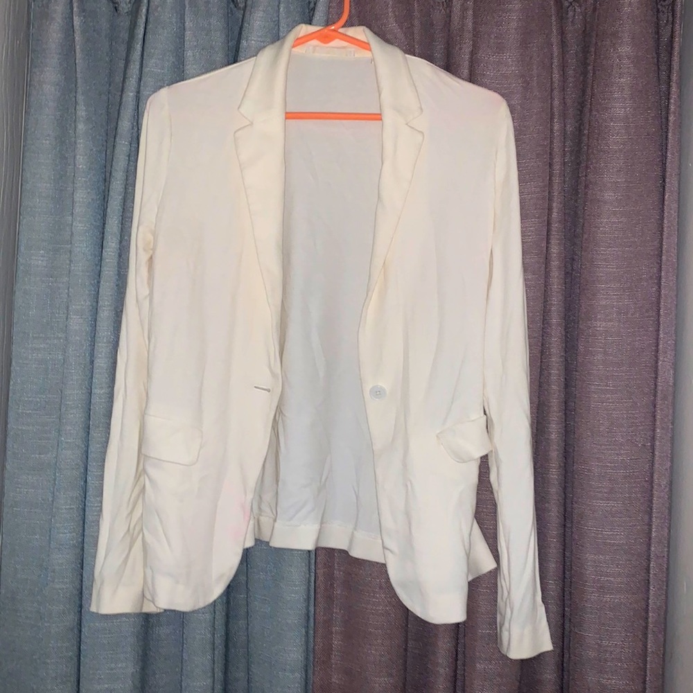 White blazer